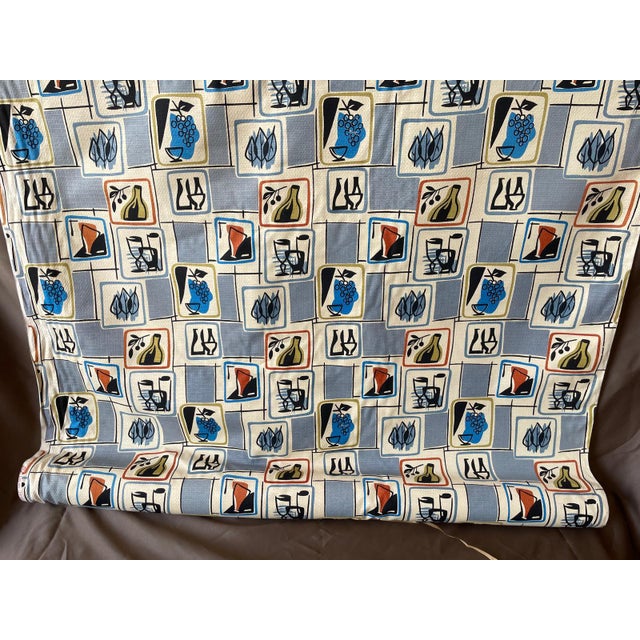 Italian Furnishing Fabric from TST, 1960s For Sale - Image 4 of 6