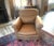 Traditional Pair of Designer Lounge Chairs Newly Upholstered in Holland & Sherry Polished Wool For Sale - Image 3 of 9
