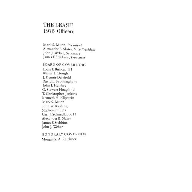 Traditional "A Wall-To-Wall of the Leash 1925-1975" Reichner, Morgan s.A. For Sale - Image 3 of 12