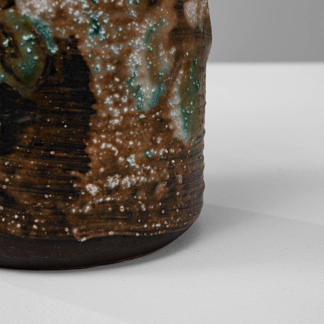 Modern 20th Century German Ceramic Vase For Sale - Image 3 of 18