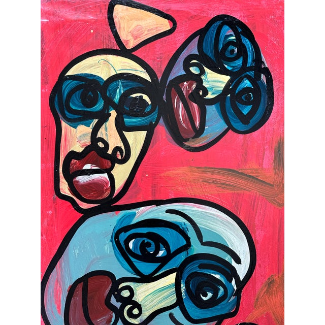Peter Keil Original Peter Keil Painting - Junge Wilde Collection For Sale - Image 4 of 5