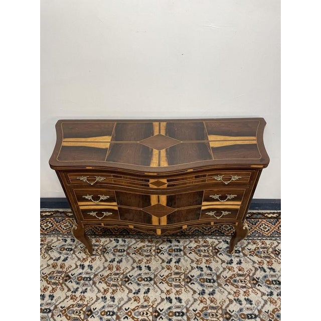Rosewood Parquetry Chest of Drawers For Sale - Image 4 of 9