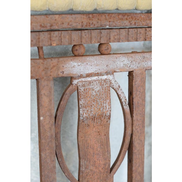 Metal and Bronze Ironwork Entrance Door by Charles Piguet Lyon, 1919 For Sale - Image 12 of 18