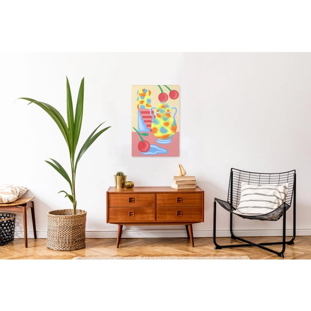 "Cherry Bliss" Original Artwork by Amy Tai For Sale - Image 9 of 11