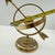 1960s Vintage Brass Armillary Sphere Celestial Globe Decor, Arrow Astronomical Sculpture, Mid Century Desk Decor, Library Office Accent For Sale - Image 5 of 7