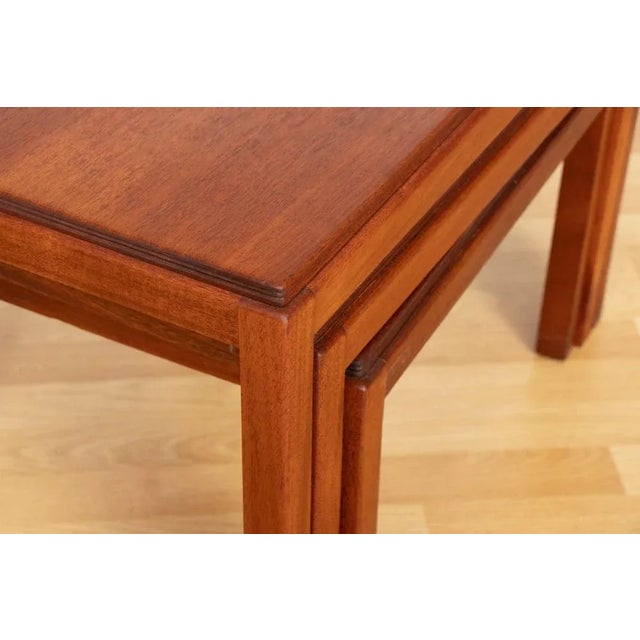 1960s Mid-Century Mahogany Nesting Tables by Gordon Russell, 1960s, Set of 3 For Sale - Image 5 of 8