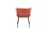 Orange Skai and Black Lacquered Metal Armchair, 1950s For Sale - Image 4 of 11