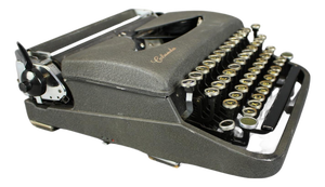 Vintage Calanda Typewriter in Metal, 1950s