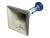 Hand-Painted Blue and White Candlestick by C. Tetteroo for Royal Delft, 1973 For Sale - Image 10 of 12