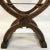 Mid 20th Century Vintage Mid Century Craftsman Campaign Prayer Chair For Sale - Image 5 of 10