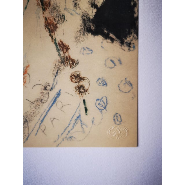 Modern Amedeo Modigliani, Rosa Poprina, 1959, Original Lithograph For Sale - Image 3 of 8