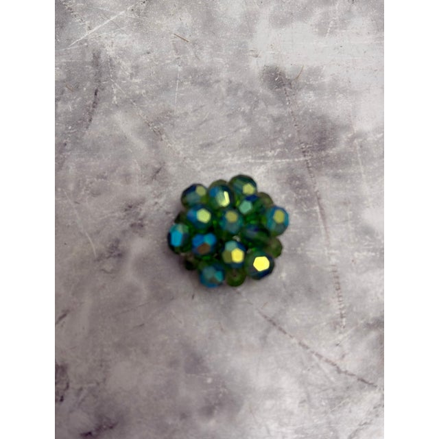 Metal Vintage Set of Repurposed Jewelry Upcycled to Glamorous Magnets, Set of Seven For Sale - Image 7 of 8