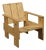 Crate Lounge Chair in the style of Gerrit Rietveld, 1980s For Sale