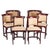 A set of four chairs and two armchairs by Josef Hoffmann for Jacob and Josef Kohn,Vienna Size of the armchair-H/W/D, 76,5...