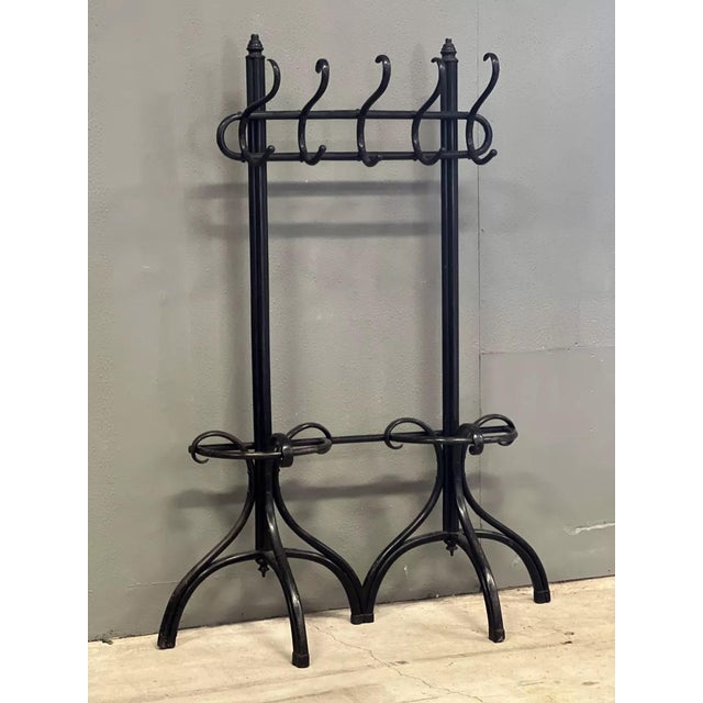 Coat Rack attributed to Michael Thonet, 1920s For Sale - Image 9 of 9