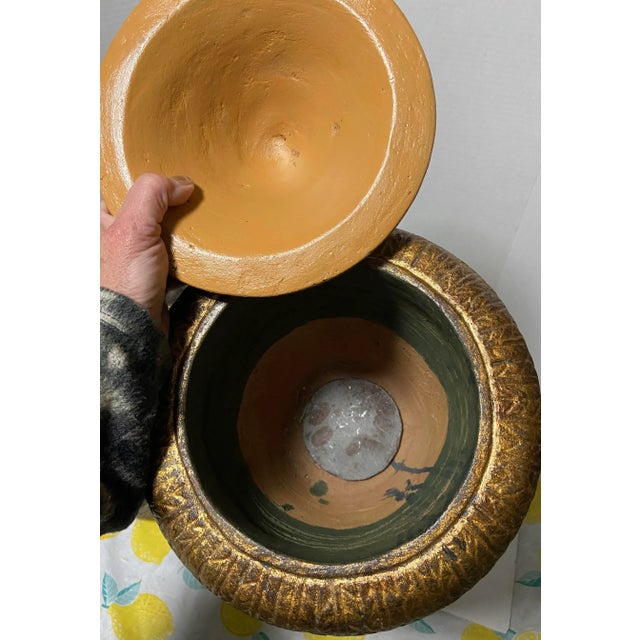 Black Maitland Smith Style Campagna Frieze Urns - A Pair For Sale - Image 8 of 13