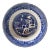 19th Century Antique English Staffordshire Blue and White Serving Bowl For Sale