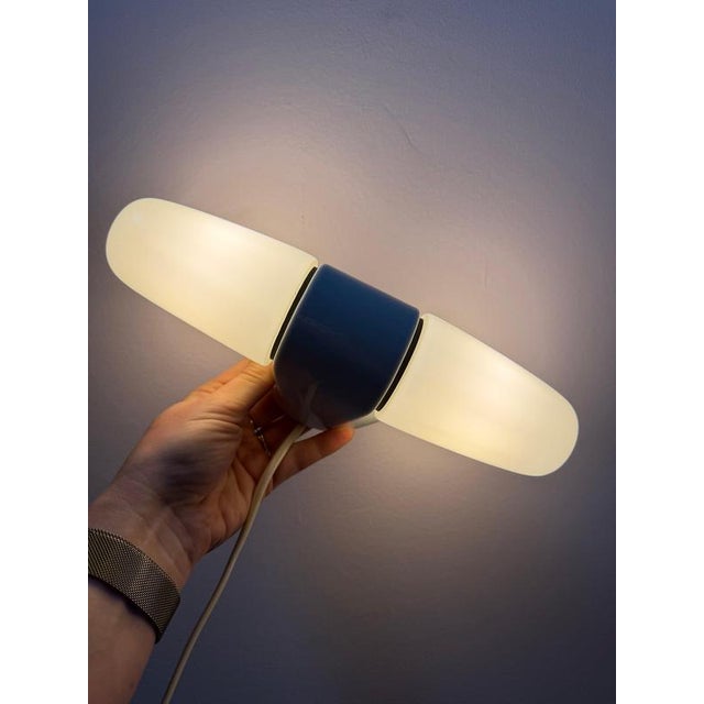 White Model 6068 Wall Lamp by Wilhelm Wagenfeld for Lindner For Sale - Image 3 of 11
