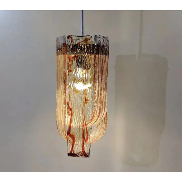Vintage Pendant from Mazzega, 1960s, in Very Good conditions. Designed 1960 to 1969 Up to 250V (Europe/UK Standard).The...