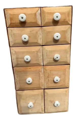 Antique Pine Apothecary Cabinet or Spice Chest of Drawer