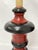 1960s Red Black & Gilt Ceramic Table Lamps, American Modern - a Pair For Sale - Image 13 of 18