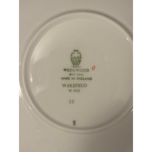 Mid 20th Century Wedgwood Bone China in the Wakefield Pattern - Set of Four For Sale - Image 10 of 10