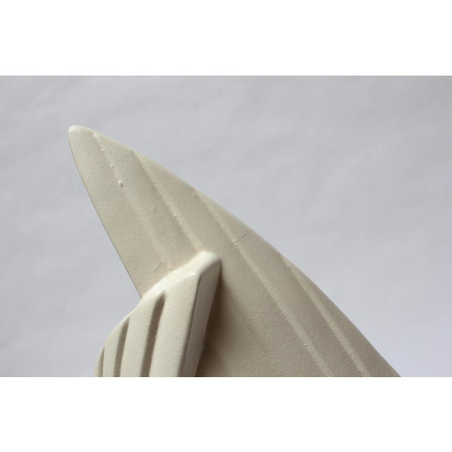 Ceramic Vintage Haeger Ceramic Figural Swan Sculpture For Sale - Image 7 of 9