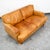 Mid Century Danish Modern Sofa Settee 2 Seater Tan Vante Leather Cognac Couch For Sale - Image 12 of 12