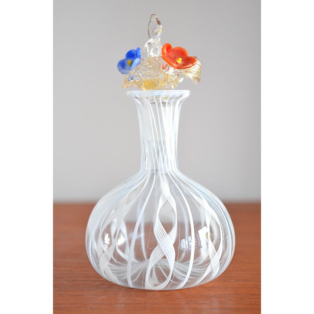 Venetian Murano Perfume Bottle, 1950s For Sale - Image 9 of 9