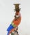 French Porcelain Parrot Candlesticks, Set of 2 For Sale - Image 3 of 7