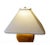 Contemporary Sculptural Oriental Accent Table Lamp With Rich Glaze, 2002 For Sale - Image 3 of 5