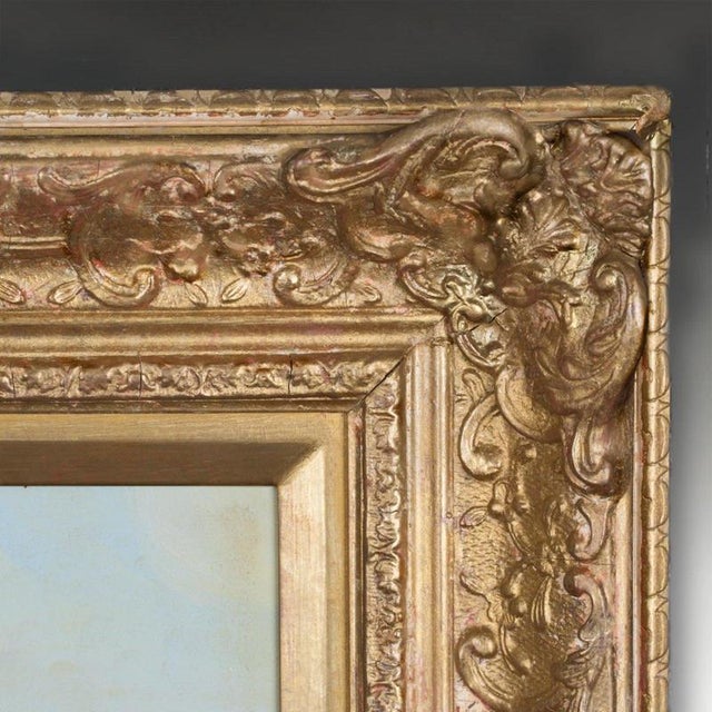 Gold Anthony Skuse, Marine Seascape of The Ellen Stuart Ship, Oil Painting For Sale - Image 8 of 9