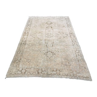 Antique Persian Hand-Knotted Area Rug For Sale