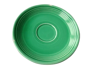 Vintage Original Green Fiesta Saucer