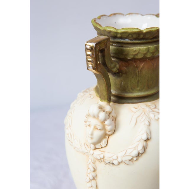 Bohemian Art Nouveau Vase from Royal Dux, 1900s For Sale - Image 9 of 10