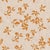 Contemporary Sample - Floating Petals Wallpaper by Susan Hable in Orange, White and Tan For Sale - Image 3 of 3