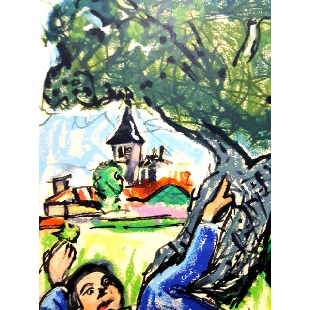 Early 21st Century François Desnoyer - Free Child - Handsigned Original Lithograph 1970s For Sale - Image 5 of 8