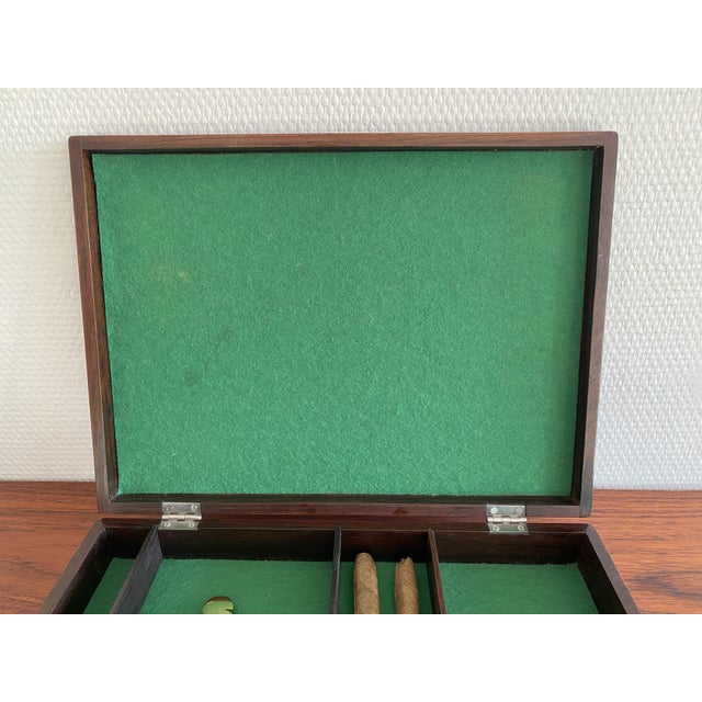 Cigar Box with Cigar Cutter, 1960s, Set of 2 For Sale - Image 6 of 8