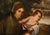 School of Titian, The Holy Family with the Infant Saint John the Baptist, 17th Century, Oil Painting on Canvas, Framed For Sale - Image 13 of 15