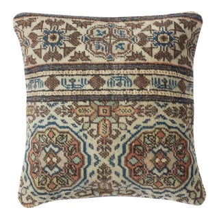 16"x16" Vintage Turkish Rug Pillowcase. Farmhouse Decor. Handmade Cushion Cover For Sale