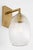 Serafina 10-inch Sconce by Hable brings sculptural elegance to the wall with a soft, organic silhouette inspired by the...