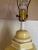 Leviton Vintage Italian Style Yellow Leviton Lamp For Sale - Image 4 of 6
