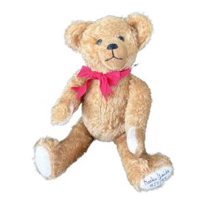 Signed Johanna Martin Haida Mohair Collectible Limited Edition Teddy Bear With Hang Tags