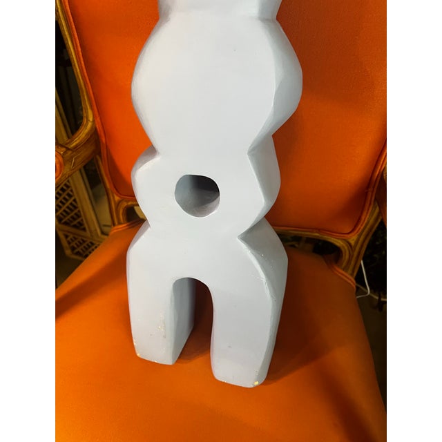 Up for consideration is a beautiful vintage light blue Mexican wooden sculpture. This would look lovely in your home and...