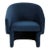 Susie Barrel Back Accent Chair - Navy For Sale