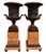 Pair of 19th Century French Bronze Urns on Marble Pedestals. For Sale In Los Angeles - Image 6 of 10
