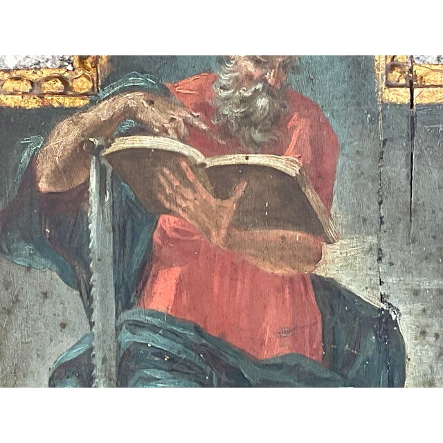 18th Century Italian School St. Jerome "Remissionem Peccatorum" ("Remission of Sins") For Sale - Image 9 of 11