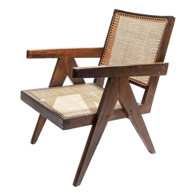 Easy Chair in Sissoo by Pierre Jeanneret, 1955 For Sale