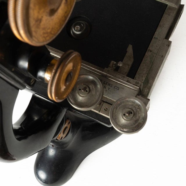 Antique Bausch and Lomb Microscope in Case For Sale - Image 17 of 18