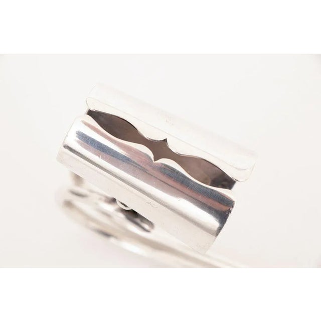 Art Deco Nickel-Plated Champagne Bottle Holder from Asprey London For Sale - Image 4 of 8